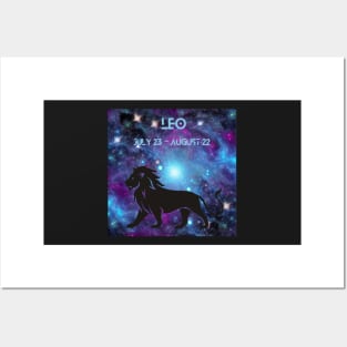 astrological sign Leo Posters and Art